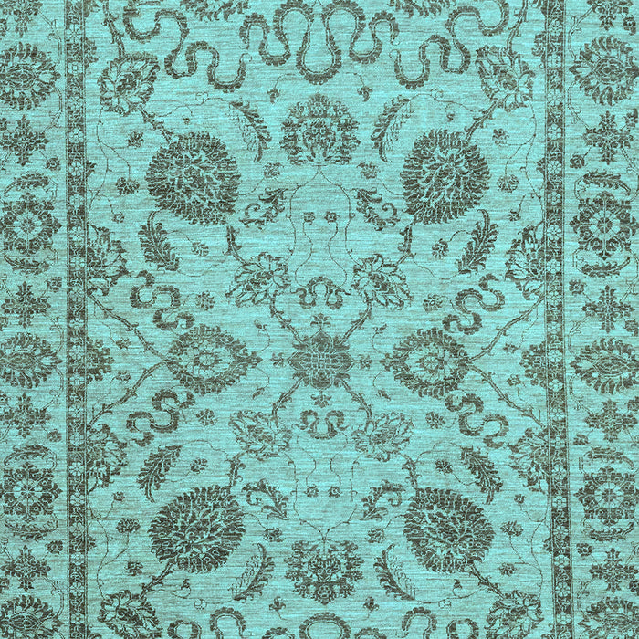 Oriental Light Blue Modern Rug, abs2627lblu