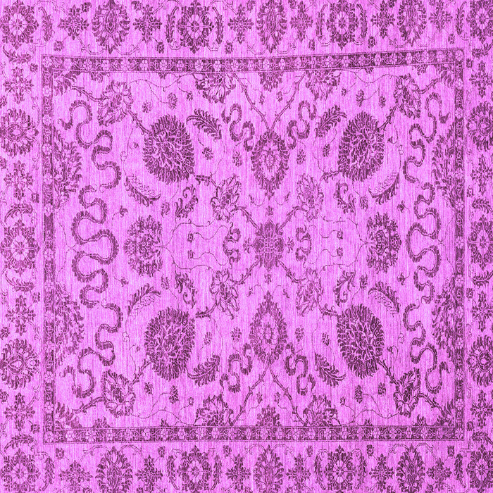 Square Oriental Purple Modern Rug, abs2627pur