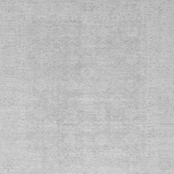 Square Oriental Gray Modern Rug, abs2628gry