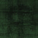 Square Machine Washable Oriental Emerald Green Modern Area Rugs, wshabs2629emgrn