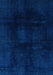 Machine Washable Oriental Light Blue Modern Rug, wshabs2629lblu