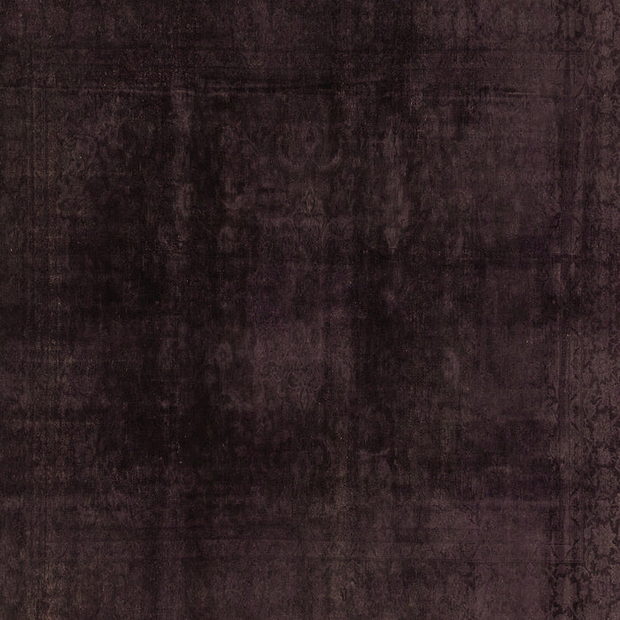 Square Oriental Brown Modern Rug, abs2629brn