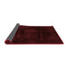 Oriental Red Modern Area Rugs