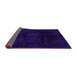 Sideview of Oriental Pink Modern Rug, abs2629pnk