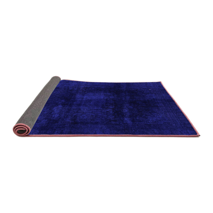 Sideview of Oriental Purple Modern Rug, abs2629pur