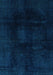 Machine Washable Oriental Turquoise Modern Area Rugs, wshabs2629turq
