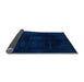 Sideview of Oriental Light Blue Modern Rug, abs2629lblu