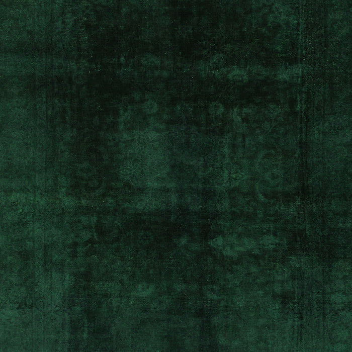 Machine Washable Oriental Green Modern Area Rugs, wshabs2629grn
