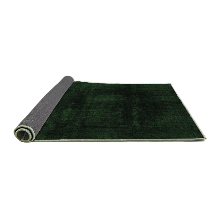 Sideview of Oriental Emerald Green Modern Rug, abs2629emgrn
