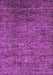 Machine Washable Abstract Purple Modern Area Rugs, wshabs262pur