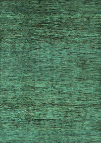 Abstract Turquoise Modern Rug, abs262turq