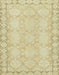 Machine Washable Abstract Brown Gold Rug, wshabs2630