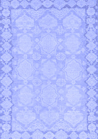 Oriental Blue Modern Rug, abs2630blu