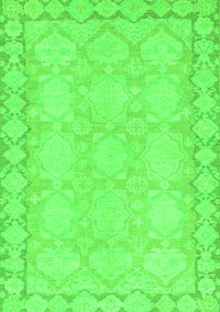 Oriental Green Modern Rug, abs2630grn