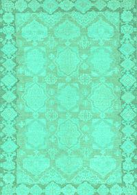 Oriental Turquoise Modern Rug, abs2630turq