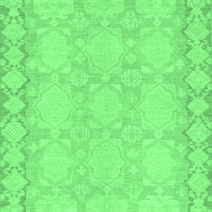 Oriental Emerald Green Modern Rug, abs2630emgrn
