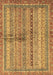 Machine Washable Oriental Brown Modern Rug, wshabs2631brn