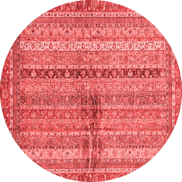 Machine Washable Oriental Red Modern Rug, wshabs2631red