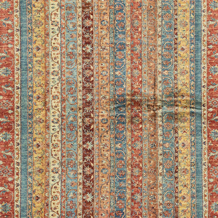 Machine Washable Abstract Chestnut Red Rug, wshabs2631