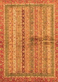 Oriental Orange Modern Rug, abs2631org