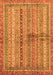 Oriental Orange Modern Rug, abs2631org