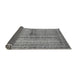 Sideview of Oriental Gray Modern Rug, abs2631gry