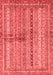 Oriental Red Modern Area Rugs