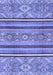 Oriental Blue Modern Rug, abs2632blu