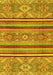 Oriental Yellow Modern Rug, abs2632yw