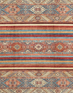 Abstract Chestnut Red Oriental Rug, abs2632