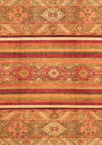 Oriental Orange Modern Rug, abs2632org