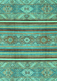 Oriental Turquoise Modern Rug, abs2632turq