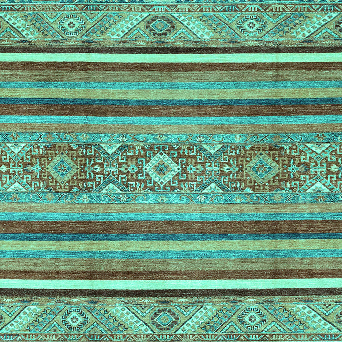 Oriental Turquoise Modern Rug, abs2632turq