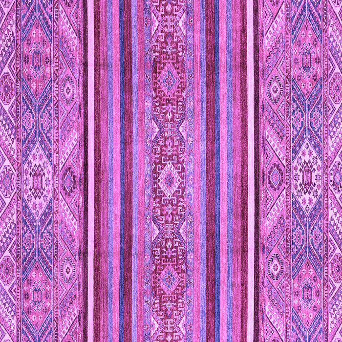 Square Machine Washable Oriental Purple Modern Area Rugs, wshabs2632pur