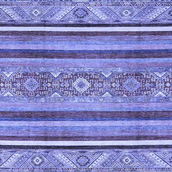 Machine Washable Oriental Blue Modern Rug, wshabs2632blu