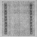 Square Oriental Gray Modern Rug, abs2633gry