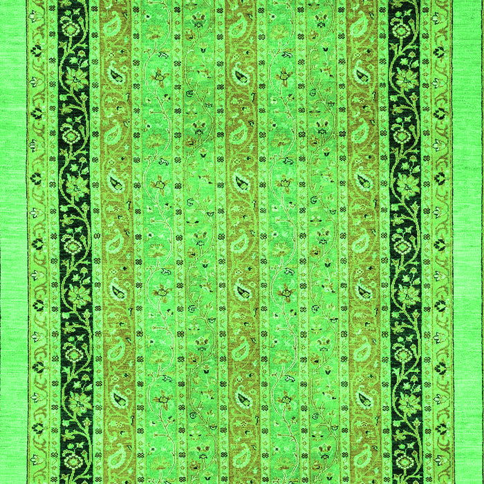Oriental Green Modern Rug, abs2633grn