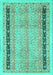 Oriental Turquoise Modern Rug, abs2633turq