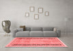 Modern Red Washable Rugs