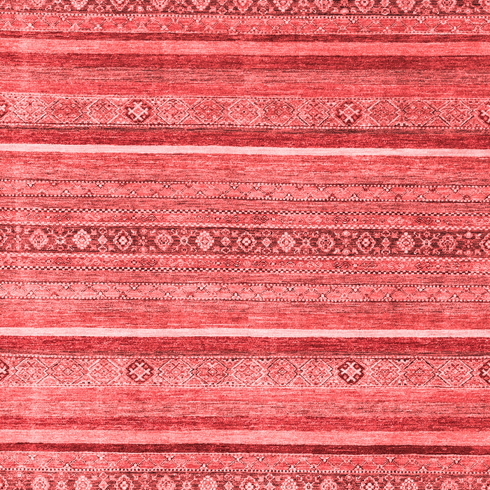 Machine Washable Oriental Red Modern Rug, wshabs2634red