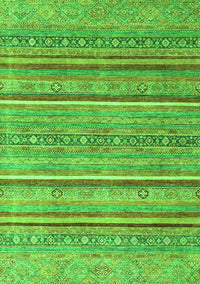 Oriental Green Modern Rug, abs2634grn