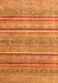 Oriental Orange Modern Rug, abs2634org