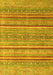 Oriental Yellow Modern Rug, abs2634yw