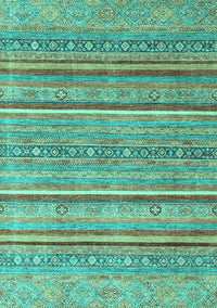 Oriental Turquoise Modern Rug, abs2634turq