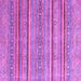 Square Oriental Purple Modern Rug, abs2634pur