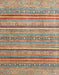 Machine Washable Abstract Chestnut Red Rug, wshabs2634