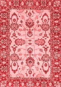 Oriental Red Modern Rug, abs2635red