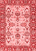 Oriental Red Modern Area Rugs