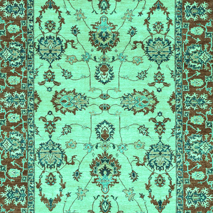 Oriental Turquoise Modern Rug, abs2635turq