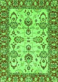 Oriental Green Modern Rug, abs2635grn